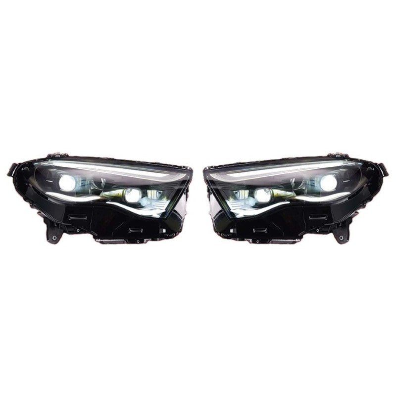 Car Craft Compatible With Mercedes Benz E Class W214 2025 Car Front Upgraded Head Light Lamp Xenon Headlight Retrofit Upgrade Modified Led Drl Hid Light Usa Shy - CAR CRAFT INDIA