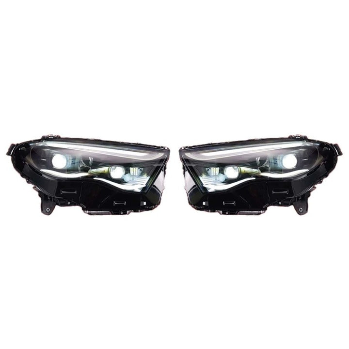 Car Craft Compatible With Mercedes Benz E Class W214 2025 Car Front Upgraded Head Light Lamp Xenon Headlight Retrofit Upgrade Modified Led Drl Hid Light Usa Shy - CAR CRAFT INDIA