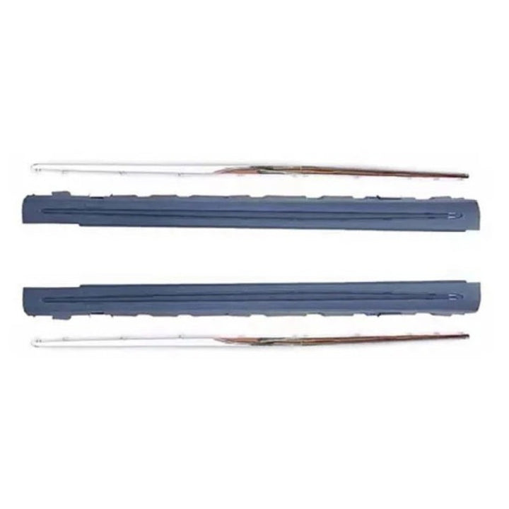 Car Craft Compatible With Mercedes Benz S Class W222 Lci 2018-2020 Upgrade Convert To S Class S63amg Amg63 S63 S65 S450 Amg Maybach Side Skirt Splitter Running Board Gc W222-012 Short