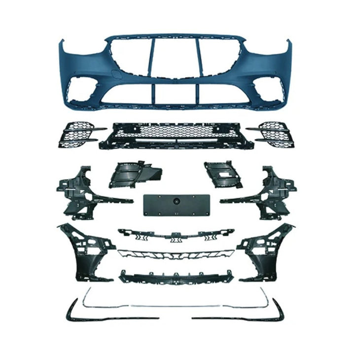 Car Craft Compatible With Mercedes Benz S Class W223 2021-2025 Front Bumper Upgrade Convert To S450 Amg Bumper Bodykit Gc W223-007 CC-9717 - CAR CRAFT INDIA
