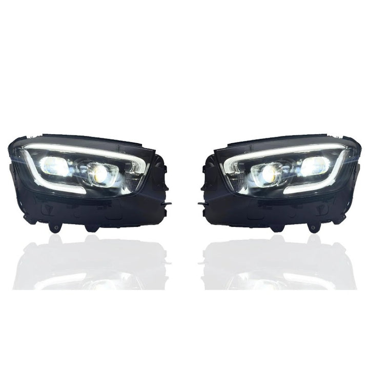 Car Craft Compatible With Mercedes Benz Glc Class W253 X253 2016-2019 Car Front Upgraded Head Light Lamp Xenon Headlight Retrofit Upgrade Modified Led Drl Hid Light For Xenon Car Shy - CAR CRAFT INDIA