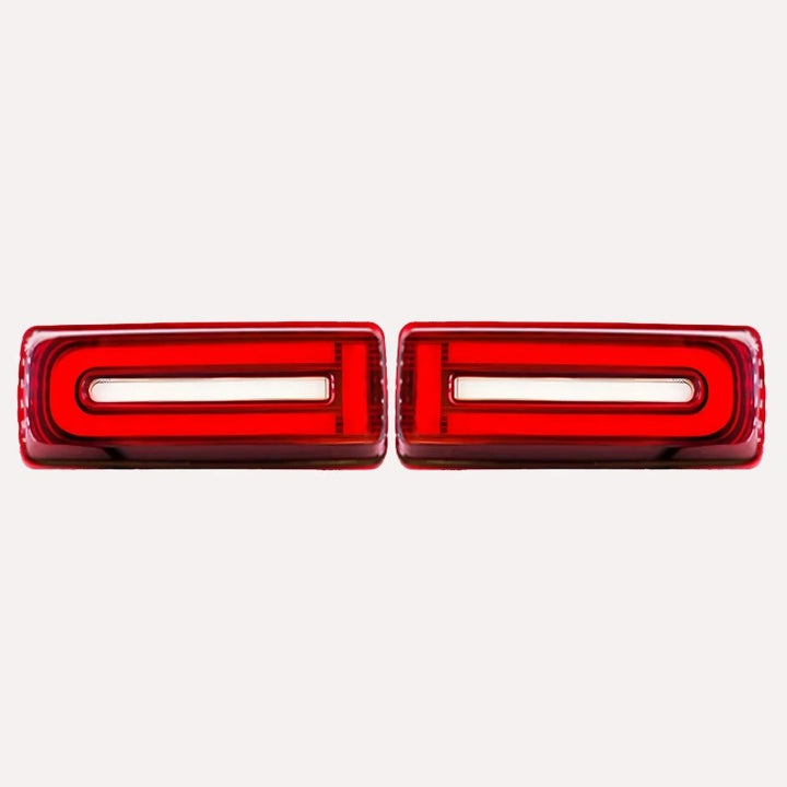Car Craft Compatible With Mercedes Benz G Class G Wagon G63 G55 W464 2019-2024 Car Rear Upgraded Tail Light Lamp Xenon Taillight Retrofit Upgrade Modified Led Drl Hid Light Shy - CAR CRAFT INDIA