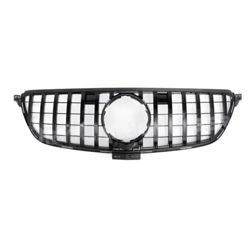 Car Craft Compatible With MERCEDES BENZ GLE COUPE W166 X166 C292 W292 2015-2019 FRONT AMG BUMPER SHOW GRILL  GTR BLACK - CAR CRAFT INDIA