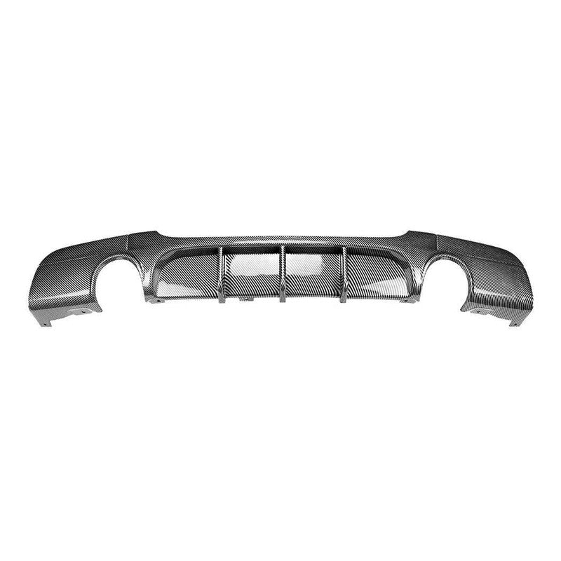 Car Craft Compatible With Bmw 3 Series E90 2008-2012 M Sport M3 M4 Rear Bumper Lip Splitter Diffuser Skirts 0-0 Carbon Fiber Look Zst-1286 0-0 Cf Carbon Fiber Look - CAR CRAFT INDIA