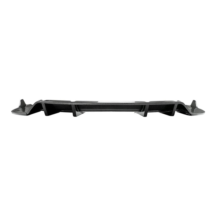 Car Craft Compatible With Audi Q3 F3 Sportback 2019+ Rear Bumper After Lip Diffuser Trim Skirt Zst-1539 Cf Carbon Fiber Look