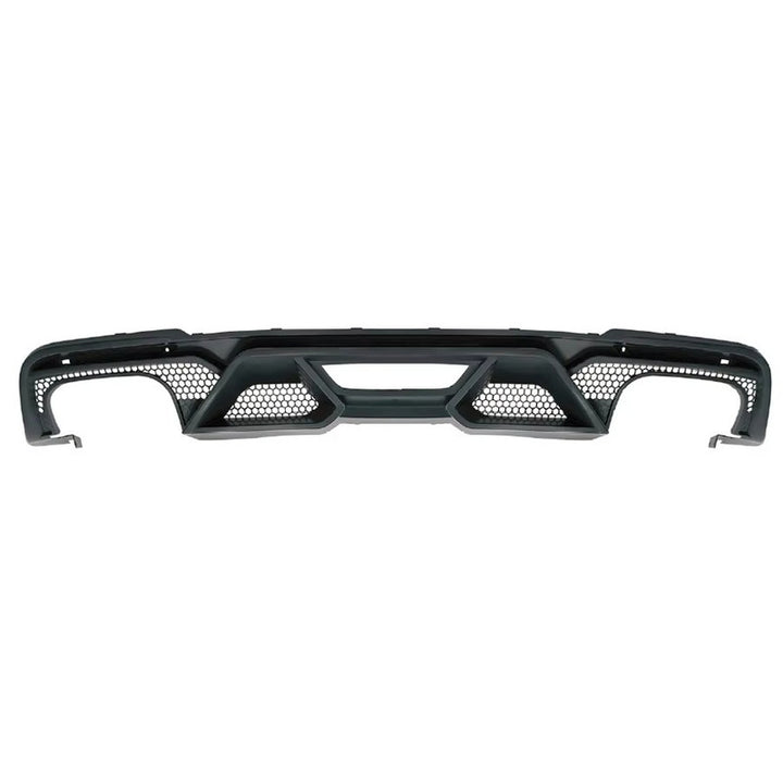 Car Craft Compatible With Ford Mustang 2015-2017 Upgrade Facelift Convert To Gt500 Bodykit Rear Bumper Diffuser After Rear Lip Gc Must-021