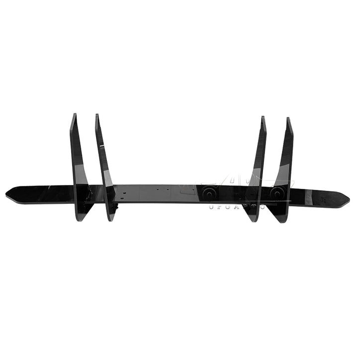 Car Craft Compatible With Bmw 3 Series G20 Lci 2023+ Rear Bumper After Lip Splitter Skirts Diffuser Blade Style With Splitter Ar-bm-0280 Glossy Black CC-8275