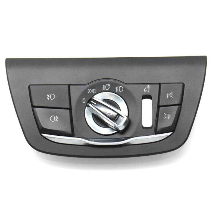 Car Craft Compatible With Bmw X3 X4 G01 G02 2018-2022 Car Headlamp Headlight Rotary Switch Knob Cover Fog Lamp Light Parking Night Vision Button Set 61319472970-d61319472965-c61319472970-q4 Model D