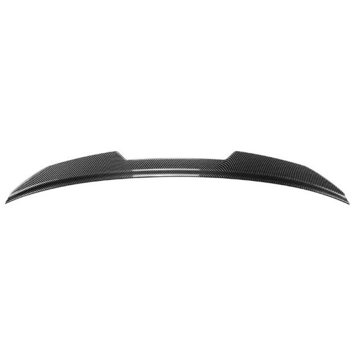 Car Craft Compatible With Audi A6 S6 C8 2018-2025 Rear Trunk Wing Boot Roof Lip Spoiler M4 Style Zst-1456 Cf Carbon Fiber Look - CAR CRAFT INDIA