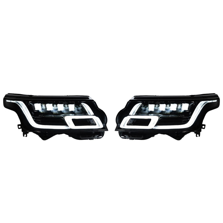 Car Craft Compatible With Land Range Rover Vogue L405 2013-2017 Car Front Upgraded Head Light Lamp Xenon Headlight Retrofit Upgrade Modified Led Drl Hid 2022 Style