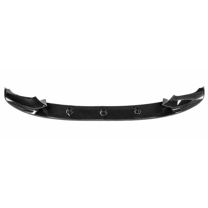 Car Craft Compatible With Bmw 5 Series F10 2010-2017 M Sport M Performance M Tech Front Bumper Lip Skirt Trim Carbon Fiber Look