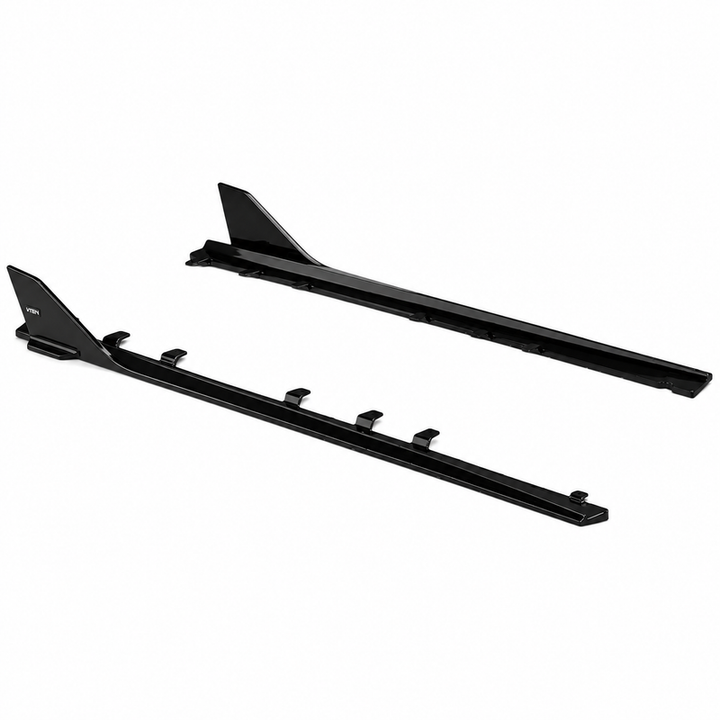 Car Craft Compatible With Bmw 2 Series G87 M2 2022-2026 Side Skirt Splitter Lip Vten V Ten Style