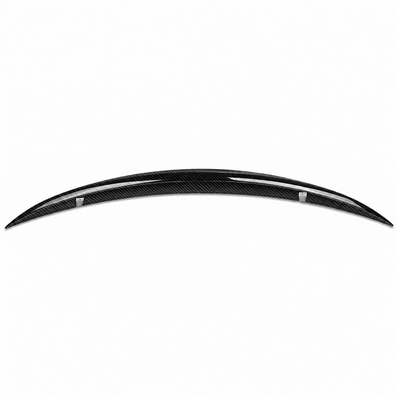 Car Craft Compatible With Mercedes Benz E Class W213 2016-2021 Rear Trunk Wing Boot Lip Wing Spoiler Amg Carbon Fiber Look