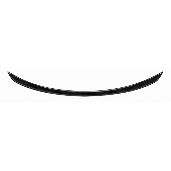 Car Craft Compatible With Mercedes Benz C Class W205 2014-2021 Rear Trunk Wing Boot Lip Wing Spoiler C63s Carbon Fiber Look Benz-040