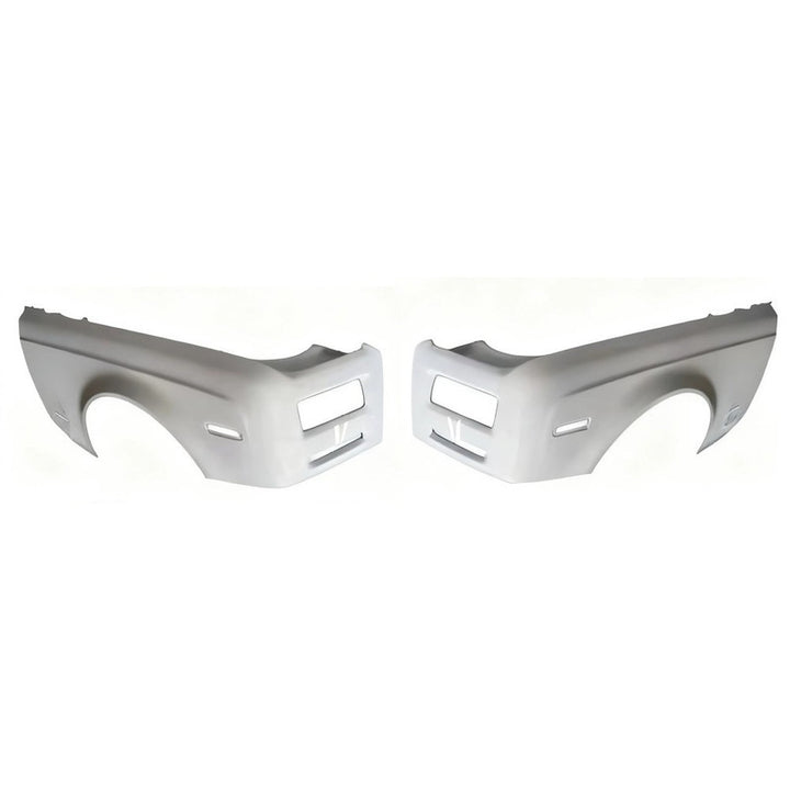 Car Craft Compatible With Rolls Royce Phantom 6th Generation Old Upgrade Facelift Convert To New 7th Generation Style Fender Glass Fiber Can Be Used With Facelift Kit For Non Cut 1:1 - CAR CRAFT INDIA
