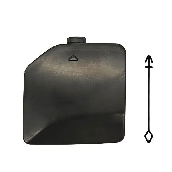 Car Craft Compatible With Mercedes B Class W246 2014-2019 Rear Bumper Gril Cover Trailer Tow Towing Hook Hole Cover Right 2468852422 Black - CAR CRAFT INDIA