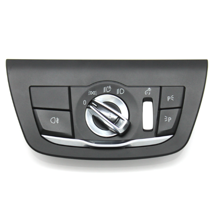 Car Craft Compatible With Bmw X3 X4 G01 G02 2018-2022 Car Headlamp Headlight Rotary Switch Knob Cover Fog Lamp Light Parking Night Vision Button Set 61319472970-d61319472965-c61319472969-q4 Model B
