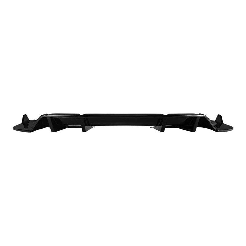 Car Craft Compatible With Audi Q3 F3 Sportback 2019+ Rear Bumper After Lip Diffuser Trim Skirt Zst-1539 Gb Glossy Black