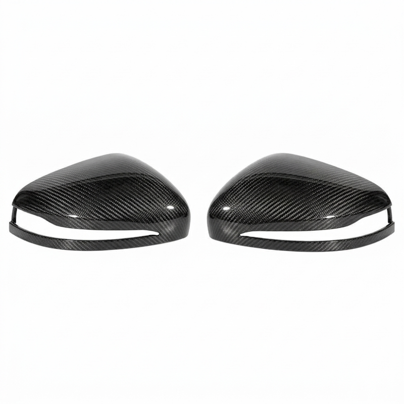 Car Craft Compatible With Mercedes Gle Gls W167 X167 2019-2025 W464 G Wagon G55 G63 2019-2025 Rear View Case Wing Cap Shell Housing Mirror Covers Replacement Style Carbon Fiber Look