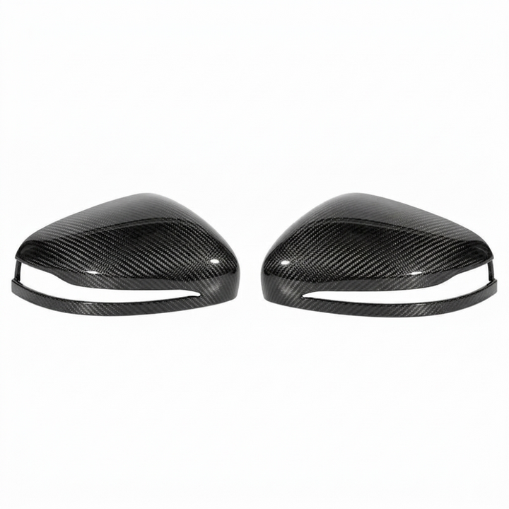 Car Craft Compatible With Mercedes Gle Gls W167 X167 2019-2025 W464 G Wagon G55 G63 2019-2025 Rear View Case Wing Cap Shell Housing Mirror Covers Replacement Style Carbon Fiber Look