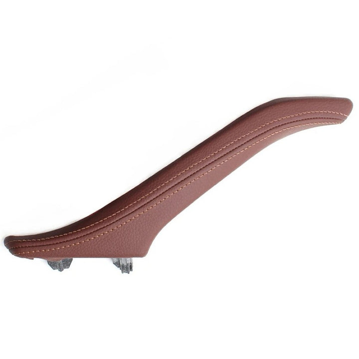 Car Craft Compatible With Bmw 5 Series F10 2010-2017 Car Interior Door Armrest Inside Pull Handle Single Handle Left Red Brown 51417261954l Rhd Model A OUTER LEATHER PART CC-7917 - CAR CRAFT INDIA