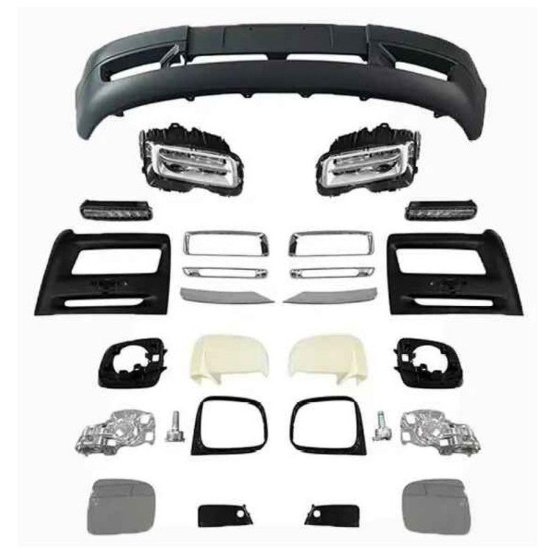 Car Craft Compatible With Rolls Royce Phantom 6th Generation Old Upgrade Facelift Convert To New 7th Generation Style Bodykit Bumper Headlight Trim Skirts Fog Gril Mesh - CAR CRAFT INDIA