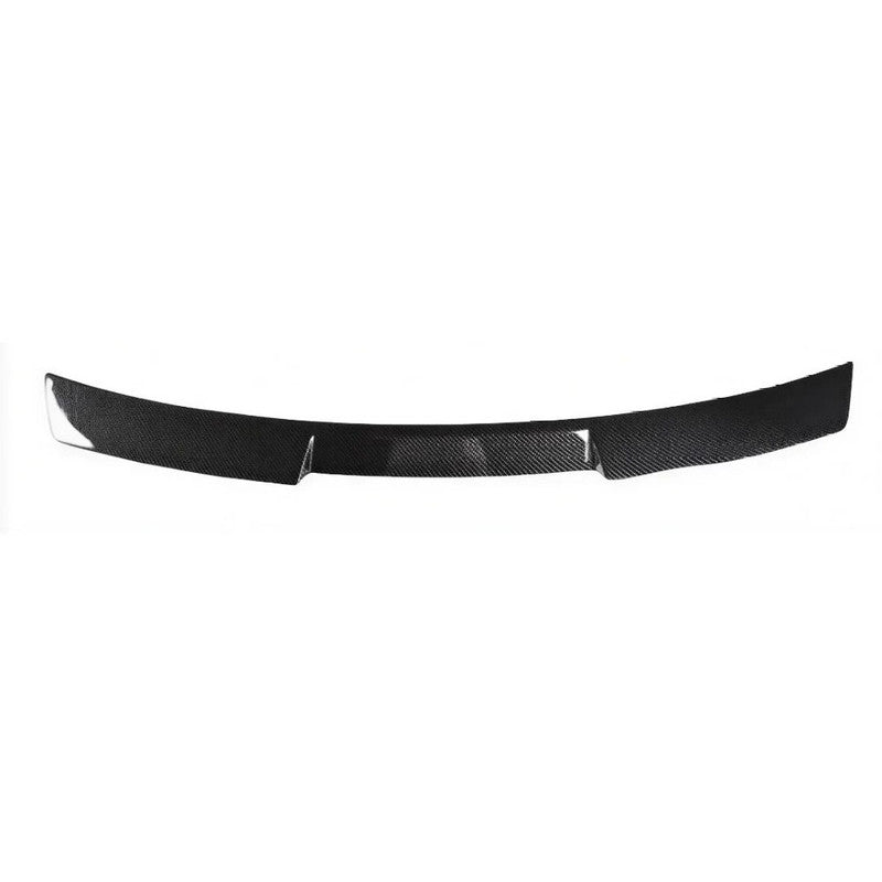 Car Craft Compatible With Bmw 3 Series F30 F80 2012-2019 Rear Trunk Wing Boot Lip Wing Roof Spoiler Carbon Fiber Look