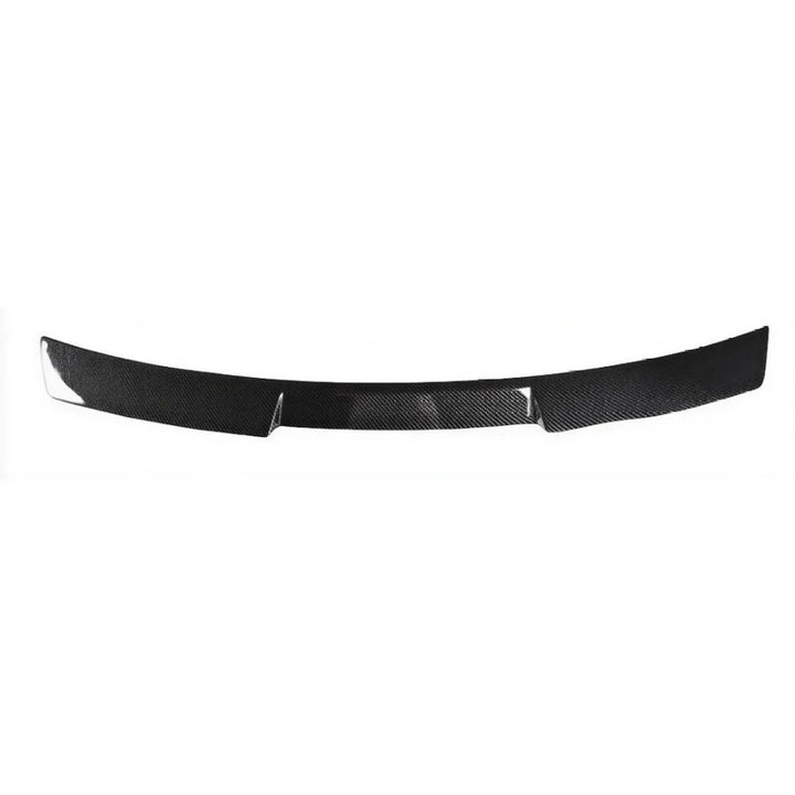 Car Craft Compatible With Bmw 3 Series F30 F80 2012-2019 Rear Trunk Wing Boot Lip Wing Roof Spoiler Carbon Fiber Look