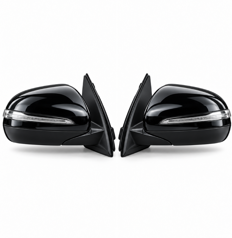 Car Craft Compatible With Mercedes Benz Ml Gl Gle Gls W166 2012-2019 Mirror Cover Assemby For Upgraded Car To Gls Gle W167 X167 2019+