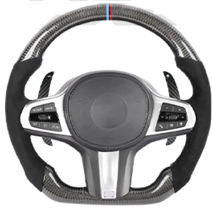 Car Craft Compatible With Bmw 3 Series E90 E91 E92 E93 2006-2012 X5 E70 X6 E71 2006-2014 Z4 E89 2009-2016 X1 E84 2010-2016 Upgraded Custom M Sports M3 M5 Full Steering Wheel Style 7 Bme114 CC-8055 - CAR CRAFT INDIA