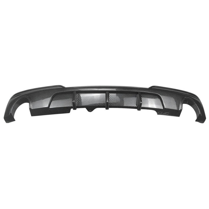 Car Craft Compatible With Bmw 5 Series F10 2010-2017 M Sport M5 Rear Bumper Lip Splitter Diffuser Skirts 0-0 Carbon Fiber Look Zst-1424 0-0 Cf Carbon Fiber Look - CAR CRAFT INDIA