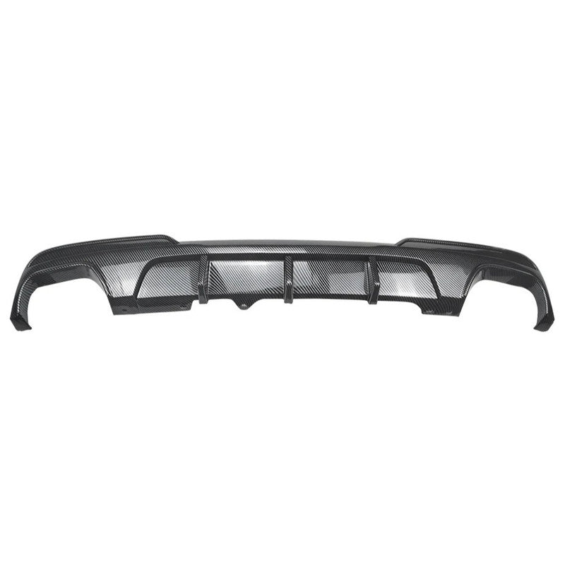 Car Craft Compatible With Bmw 5 Series F10 2010-2017 M Sport M5 Rear Bumper Lip Splitter Diffuser Skirts 00-00 Carbon Fiber Look Zst-1424 00-00 Cf Carbon Fiber Look - CAR CRAFT INDIA