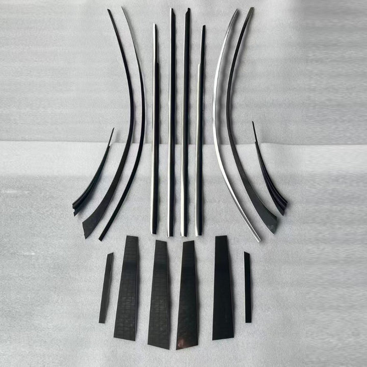 Car Craft Compatible With Mercedes Benz S Class W221 2006-2014 Upgrade Facelift Convert To 2024 Lci Maybach Bodykit Door Window Chrome Trim CC-8556 - CAR CRAFT INDIA