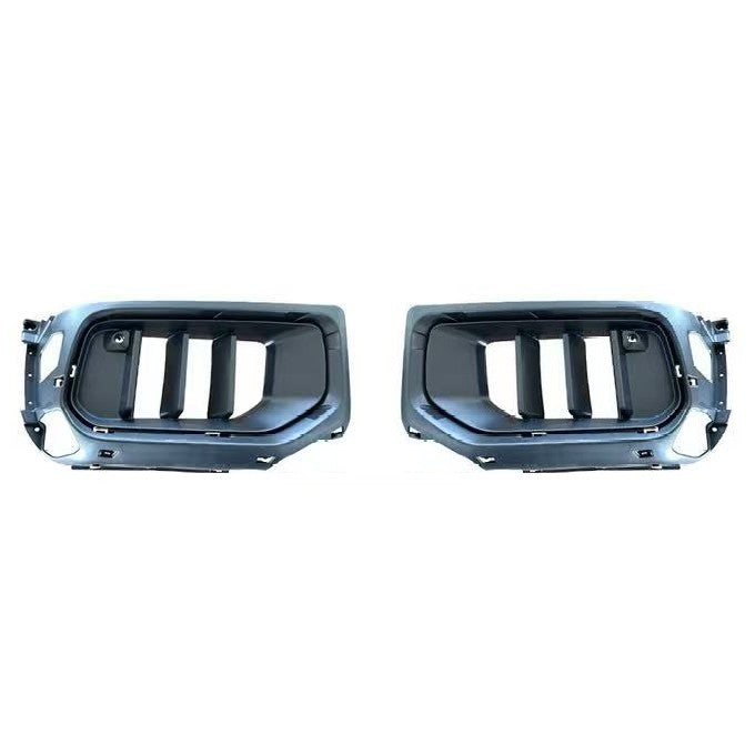 Car Craft Compatible With Mercedes Benz G Class G Wagon W464 G63 2019-2024 G63 G55 Modified Front Fog Lamp Light Grille Frame W465 Style 2