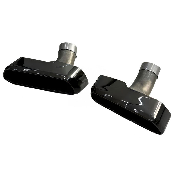 Car Craft Compatible With Bmw 5 Series G60 G68 2024-2026 Rear Bumper Exhaust Pipe Tip Vten V Ten Style