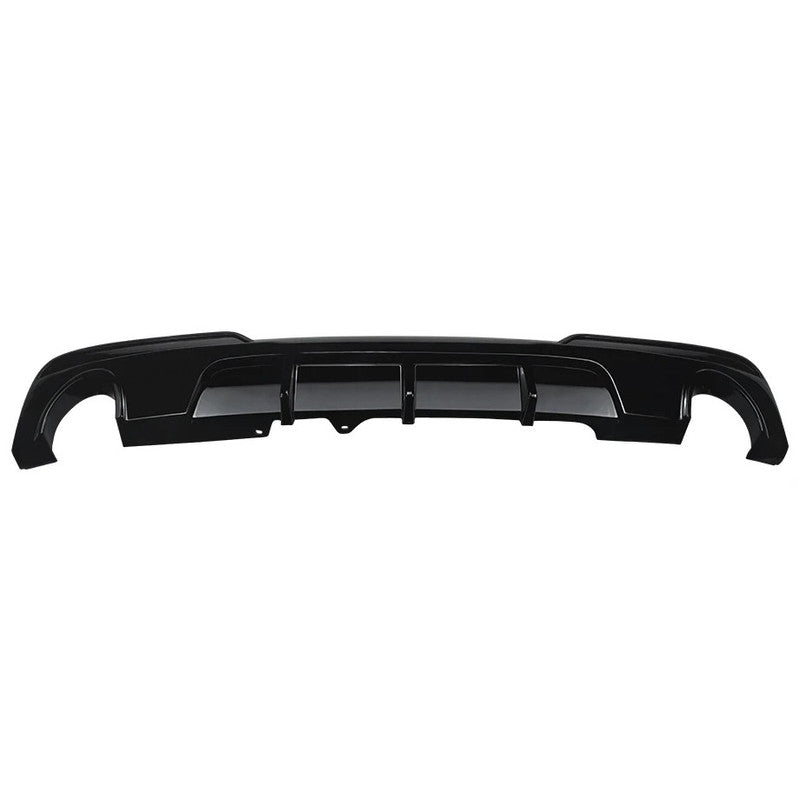 Car Craft Compatible With Bmw 5 Series F10 2010-2017 M Sport M5 Rear Bumper Lip Splitter Diffuser Skirts 0-0 Glossy Black Zst-1424 0-0 Gb Glossy Black - CAR CRAFT INDIA