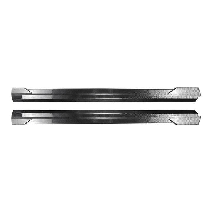 Car Craft Compatible With Audi Q7 Sq7 Mk2.5 2020+ Side Skirt Splitter Trim Running Board Zst-1559 Cf Carbon Fiber Look