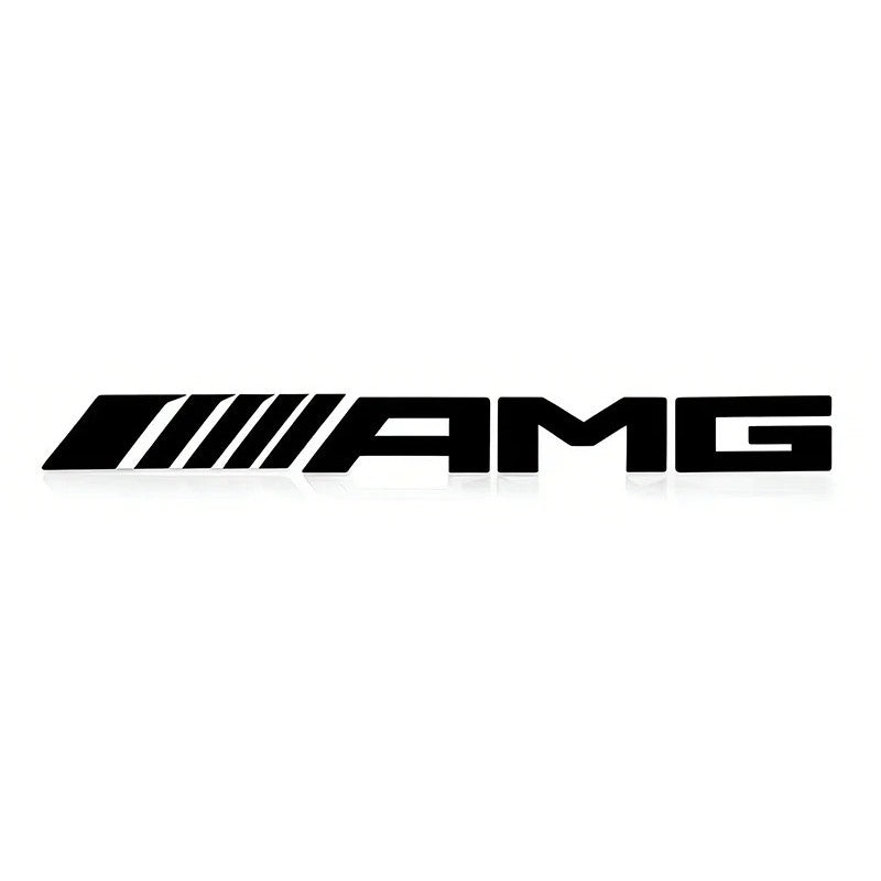 Car Craft Compatible With Mercedes A B C E G Gl Gle Gle Ml R S V Class Amg Badge Emblem Logo Letter Black