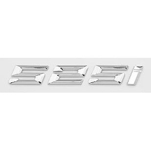 Car Craft Compatible With Bmw 5 Series E34 E39 E60 F10 F07 G30 G38 G60 G68 525i Chrome Badge Emblem Logo Letter - CAR CRAFT INDIA