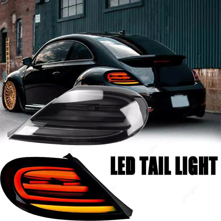 Car Craft Compatible With Volkswagne Vw Beetle 2013-2019 Car Rear Upgraded Tail Light Lamp Xenon Taillight Retrofit Upgrade Modified Led Drl Hid Smoke