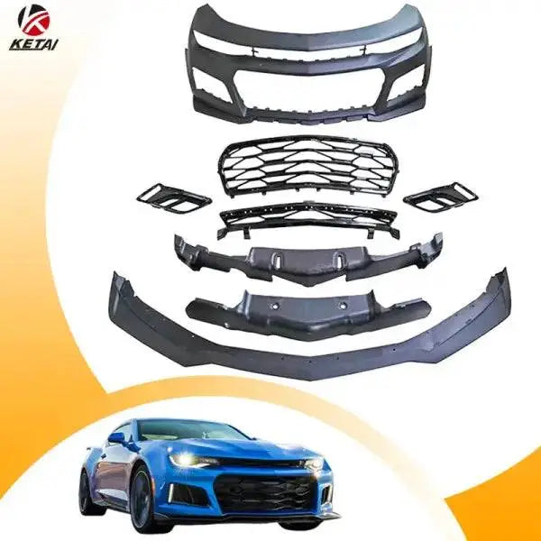 1LE ZL1 Style Auto Parts Body Kit Front Bumper Lip Car