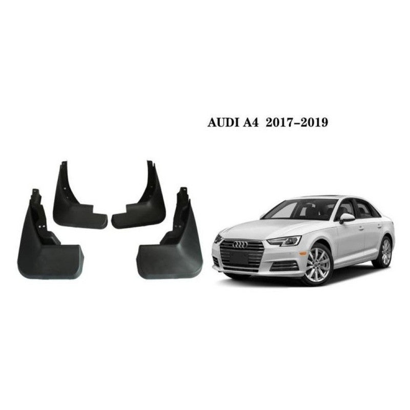 Car Craft Compatible With Audi A4 2017-2019 Car Tyre Mudflaps Mud Flap Mud Guard Fender Splash Guard Au1017 CC-7381 - CAR CRAFT INDIA