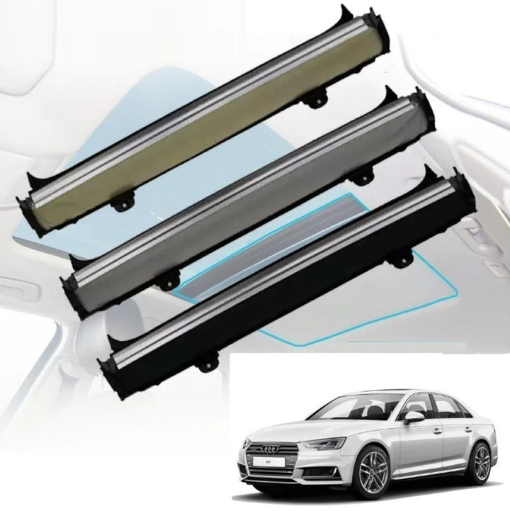 Car Craft Compatible With Audi A4 S4 Rs4 B9 2017-2024 Car Panoramic Sunroof Curtain Roof Roller Blinds Shade Cloth Curtain Assembly 8w98773075l9 Jlhe122z Black