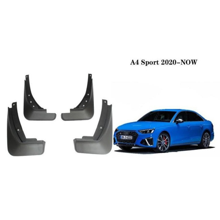 Car Craft Compatible With Audi A4 2020+ Car Tyre Mudflaps Mud Flap Mud Guard Fender Splash Guard Au1022 CC-7382 - CAR CRAFT INDIA