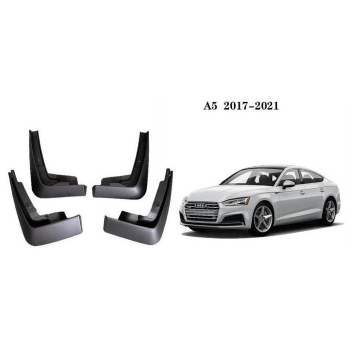Car Craft Compatible With Audi A5 2017-2021 Car Tyre Mudflaps Mud Flap Mud Guard Fender Splash Guard Au1023 CC-7383 - CAR CRAFT INDIA