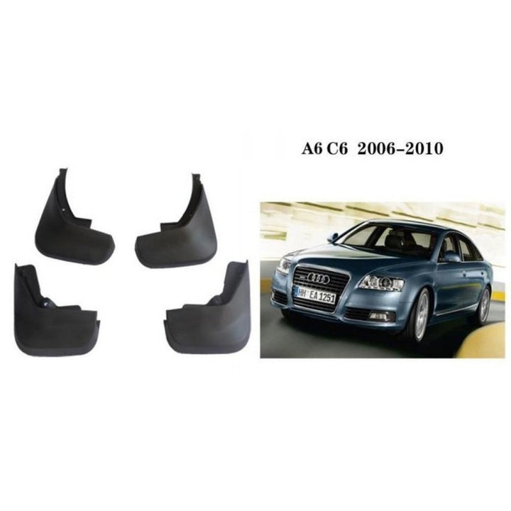 Car Craft Compatible With Audi A6 C6 2006-2010 Car Tyre Mudflaps Mud Flap Mud Guard Fender Splash Guard Au1007 CC-7384 - CAR CRAFT INDIA