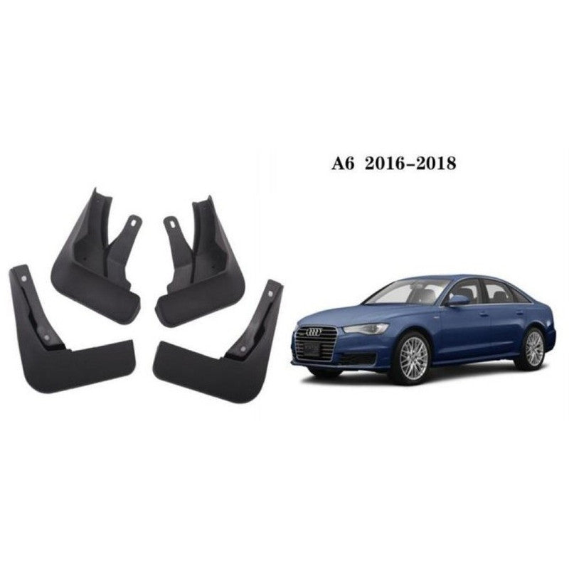 Car Craft Compatible With Audi A6 2016-2018 Car Tyre Mudflaps Mud Flap Mud Guard Fender Splash Guard Au1009 CC-7386 - CAR CRAFT INDIA