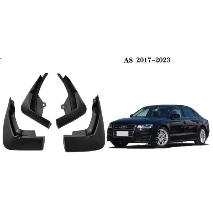 Car Craft Compatible With Audi A8 D4 2017-2023 Car Tyre Mudflaps Mud Flap Mud Guard Fender Splash Guard Au1021 CC-7389 - CAR CRAFT INDIA