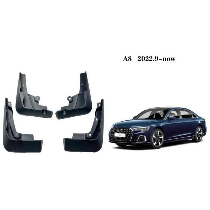Car Craft Compatible With Audi A8 2022+ Car Tyre Mudflaps Mud Flap Mud Guard Fender Splash Guard Au1024 CC-7390 - CAR CRAFT INDIA