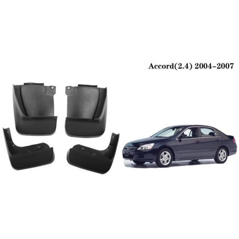 Car Craft Compatible With Honda Accord 2004-2007 Car Tyre Mudflaps Mud Flap Mud Guard Fender Splash Guard Hog1004 CC-7348 - CAR CRAFT INDIA